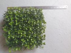 50 Artificial Boxwood mat - 25cm x 25cm. Really good likeness