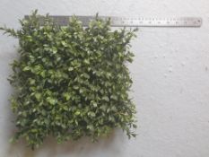 14 Artificial Boxwood mat - 25cm x 25cm. Really good likeness