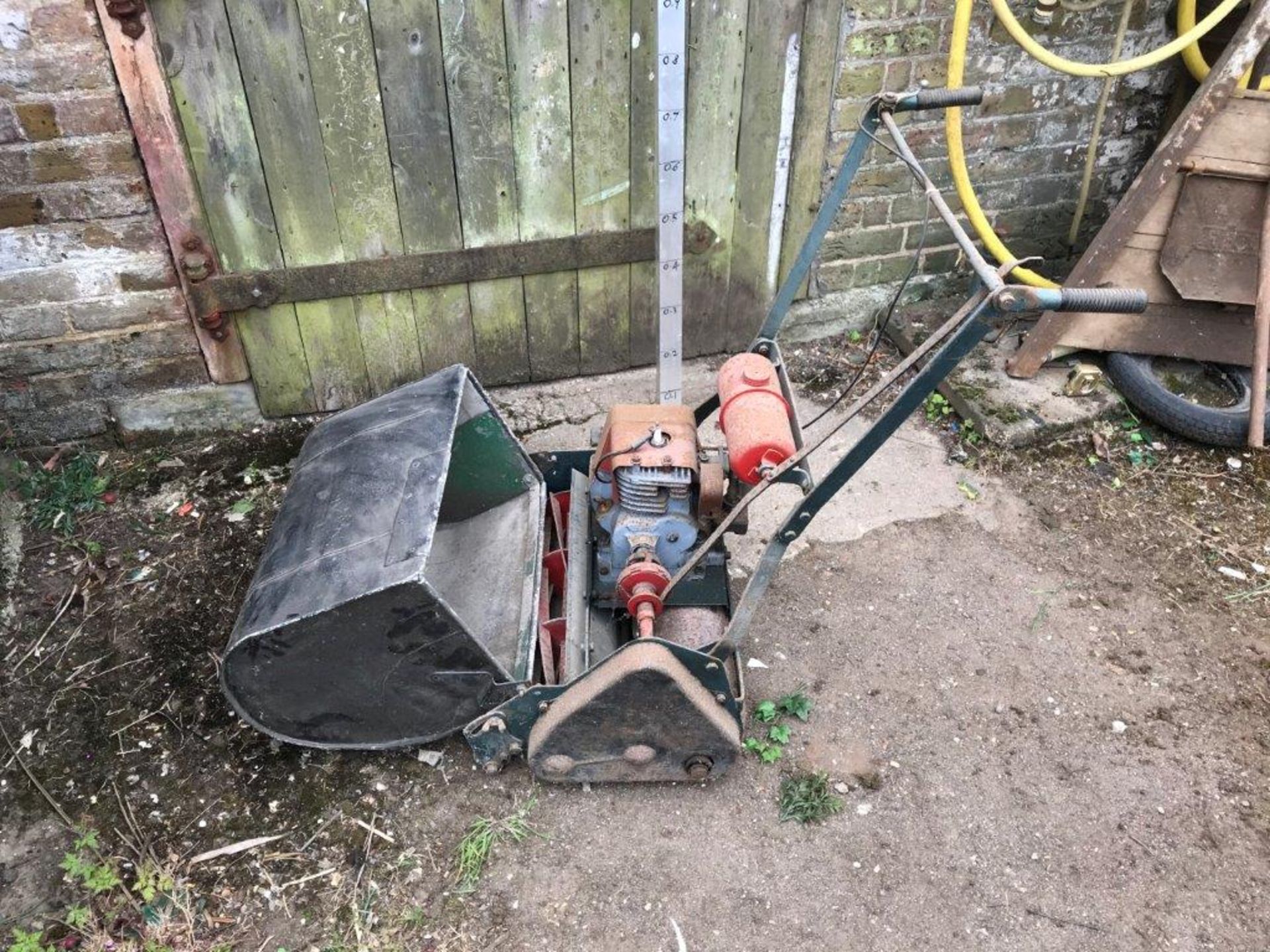 Charles Pugh Limited Cylinder mower with grass catcher
