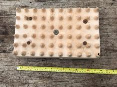 3 Vintage Seed tray dibbers