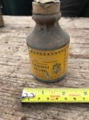 Vintage bottle of Crown silver heat ressisant paint - Great Film Prop