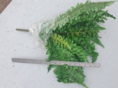 Selection of Artificial Nephrolepsis ferns 1 Large, 1 medium and 2 small