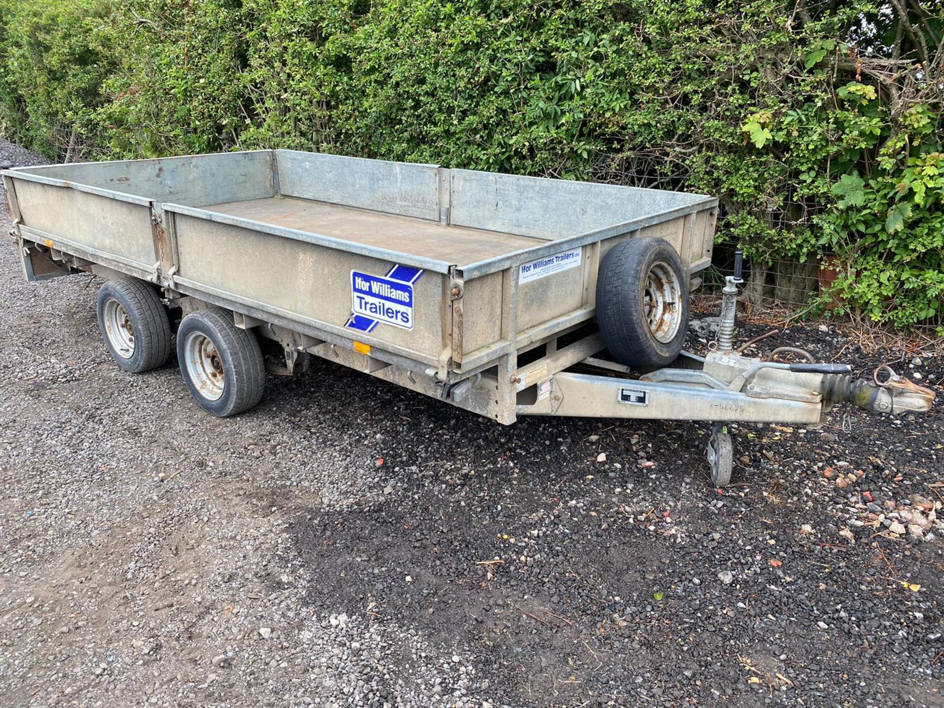 Ifor Williams LM126 Flat Bed Trailer 12ft x 6ft 2007