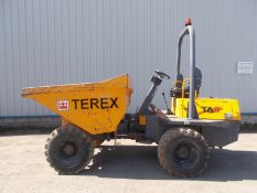 2010 Benford Terex TA3 3 Ton Straight Tip Dumper