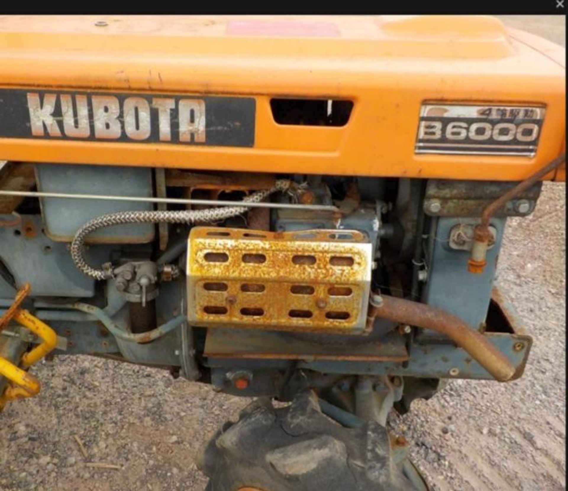 Kubota 4x4 Tractor Rotavator - Image 5 of 6
