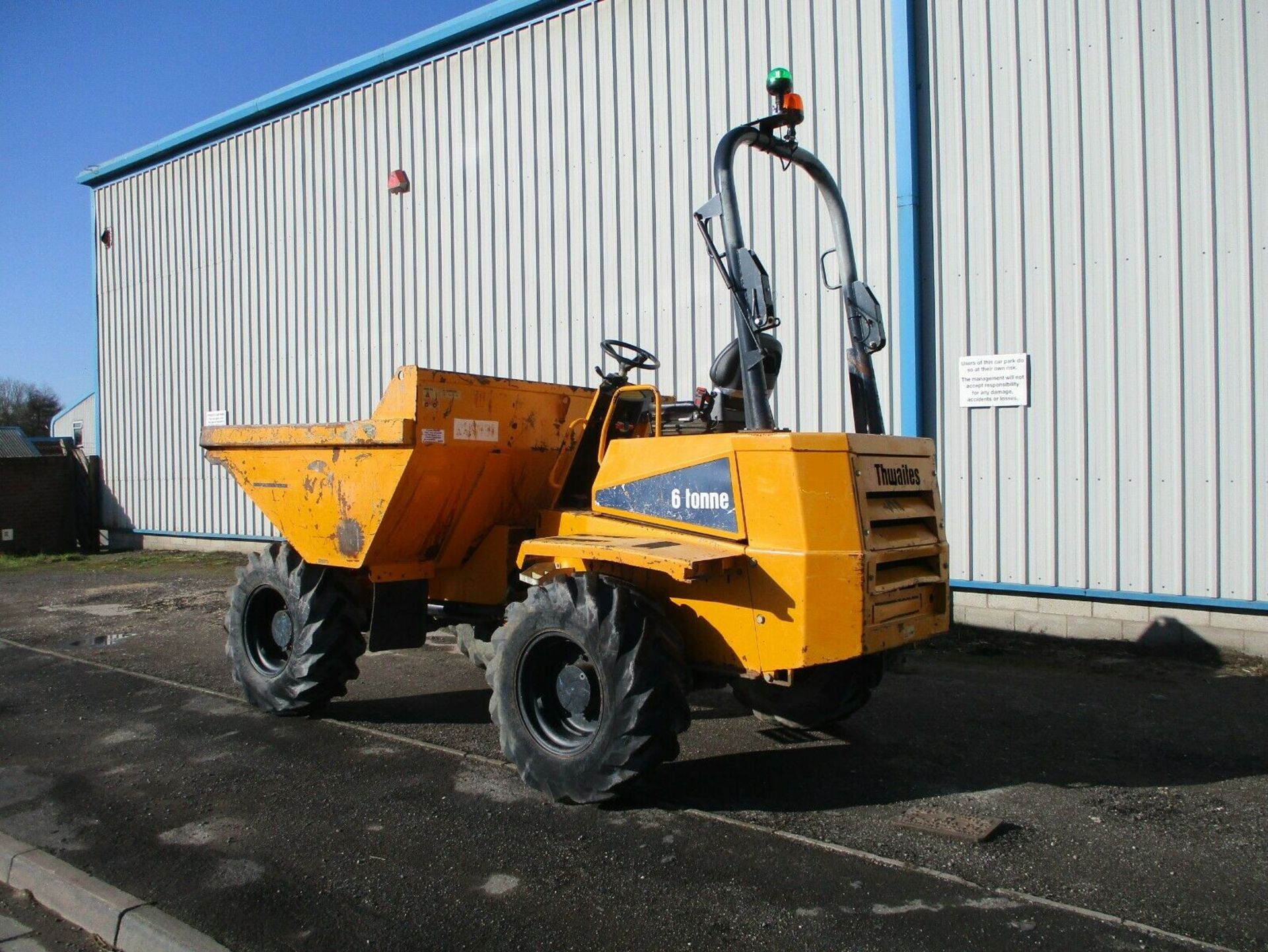 2014 Thwaites 6 Ton 4X4 Dumper - Image 6 of 11