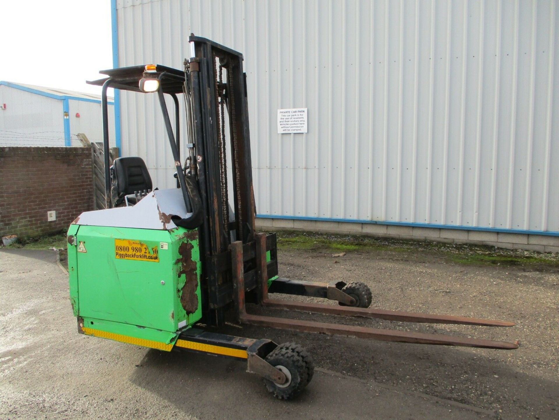 2008 Palfinger F3 201 Truck Mounted Forklift - Image 4 of 8