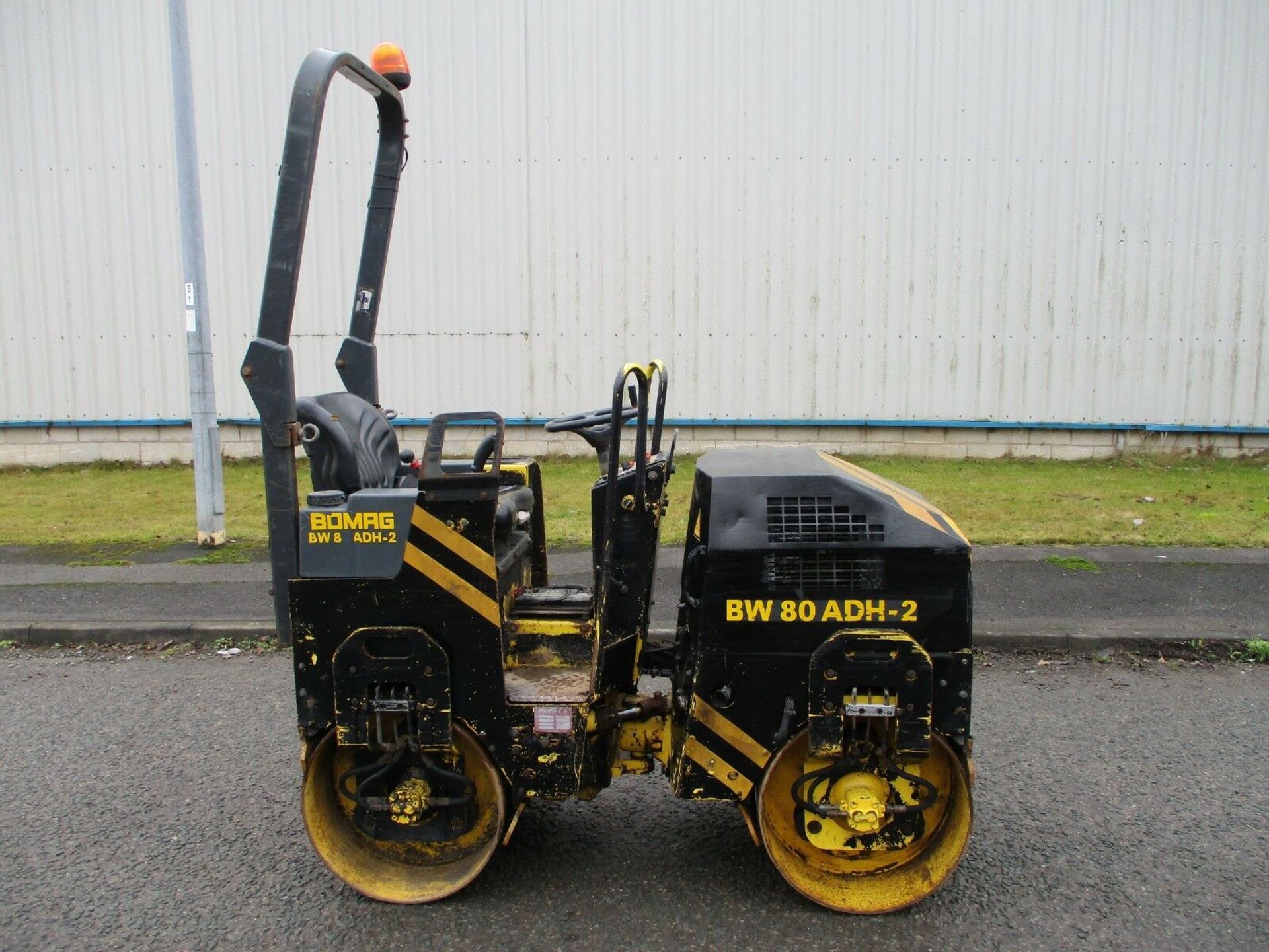 2007 Bomag BW80 Vibrating Roller ride on