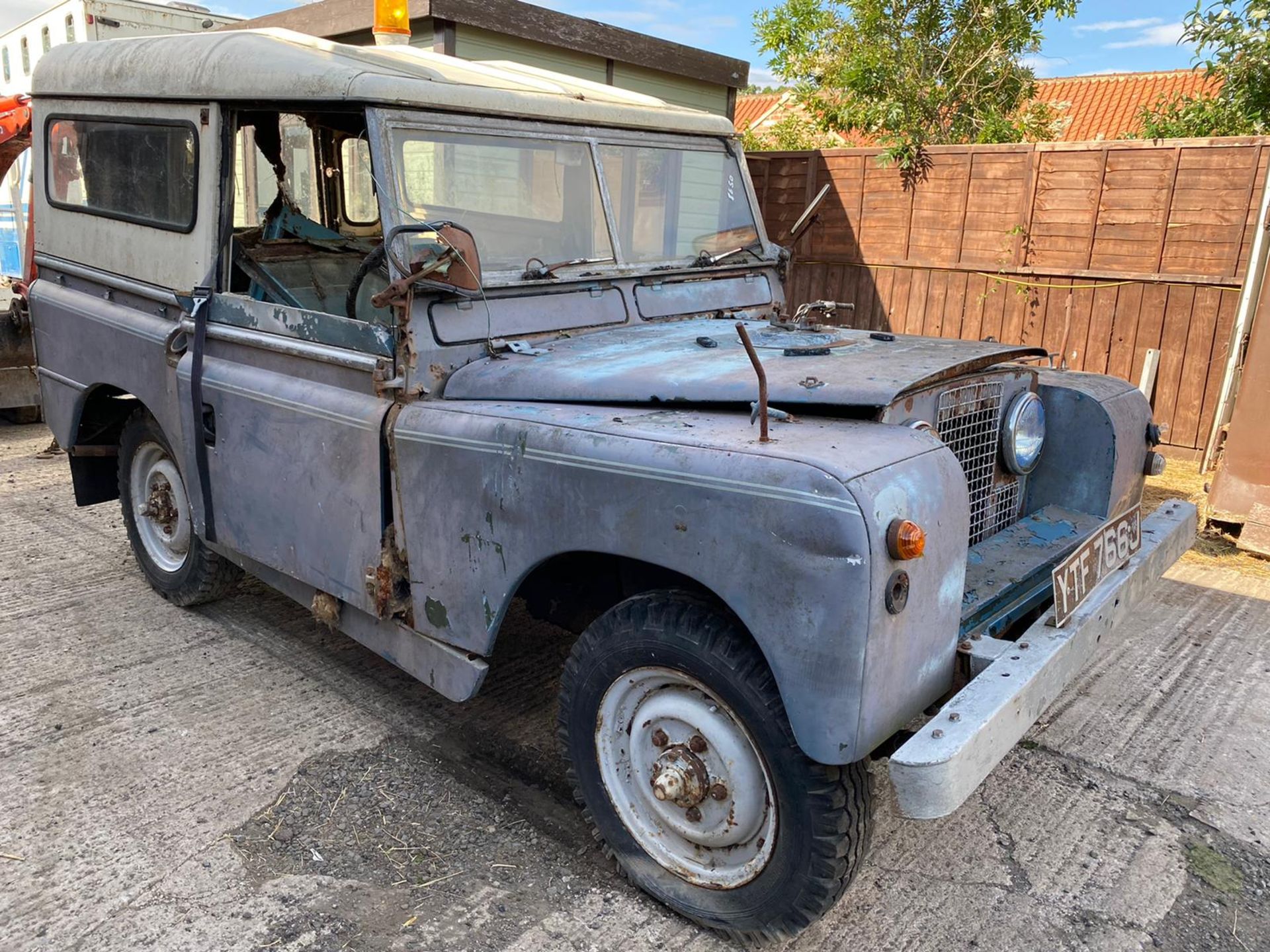 Barn Find Land Rover Series 2A