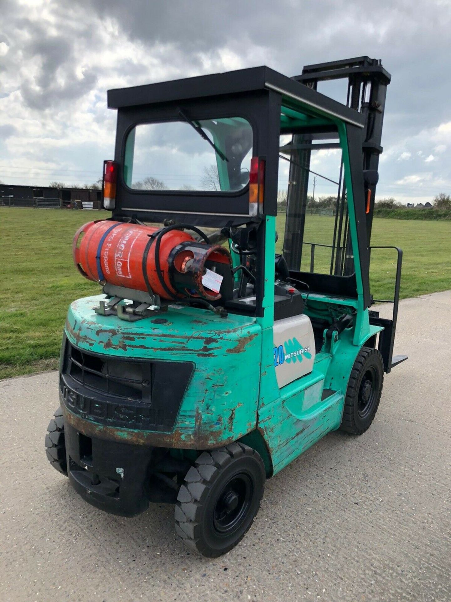 Mitsubishi Gas Forklift Truck - Image 2 of 6