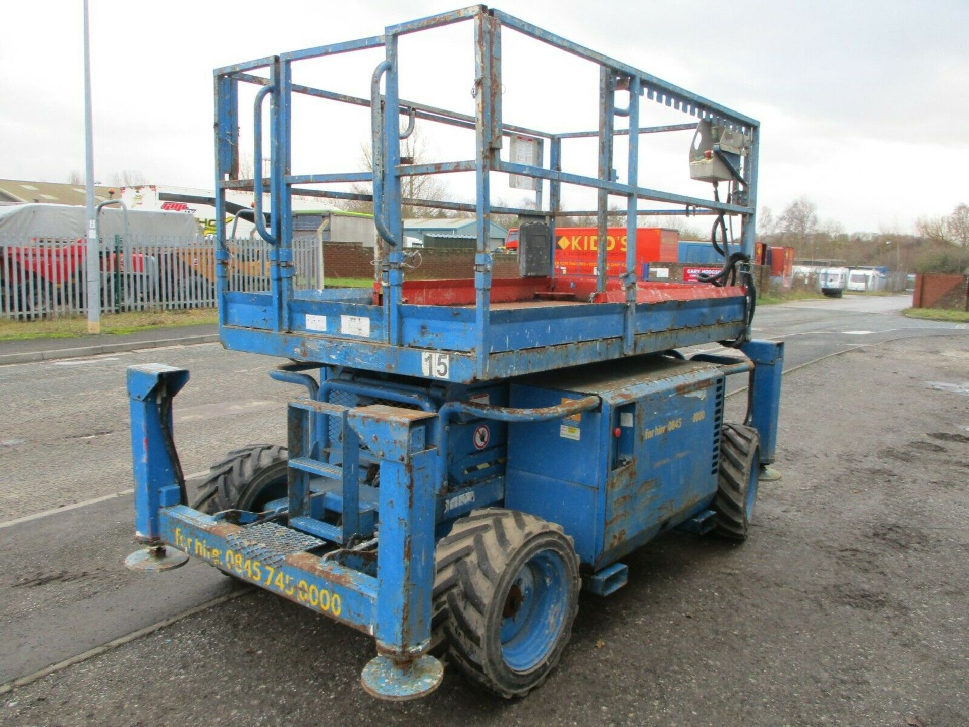 2007 Skyjack 6826 RT 4wd Scissor Lift Access Platform Cherry Picker MEWP Genie - Image 5 of 8