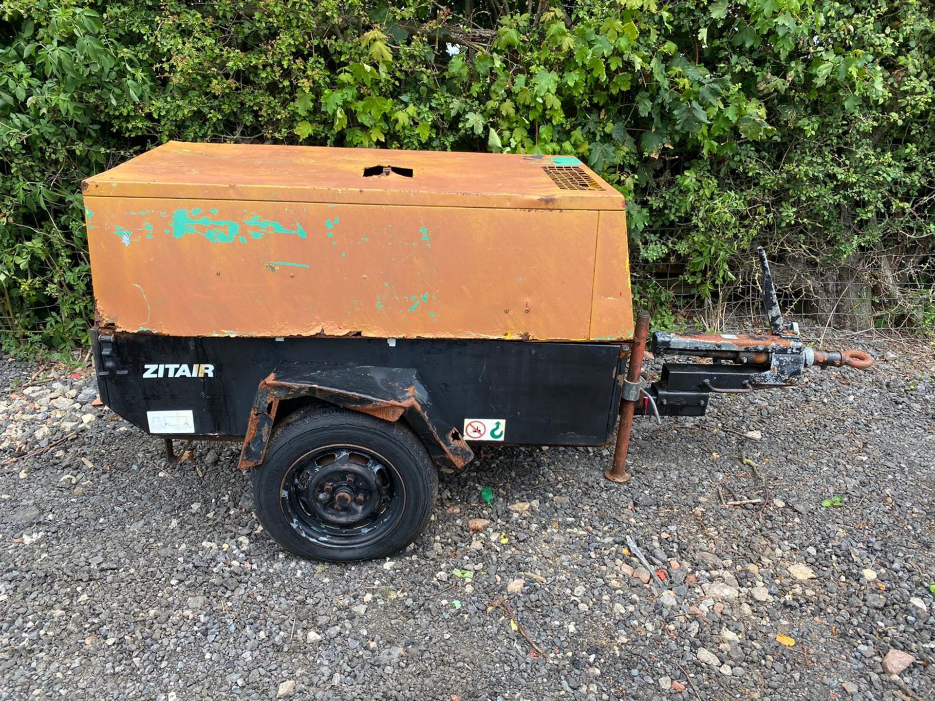 Compair Towable Diesel Compressor