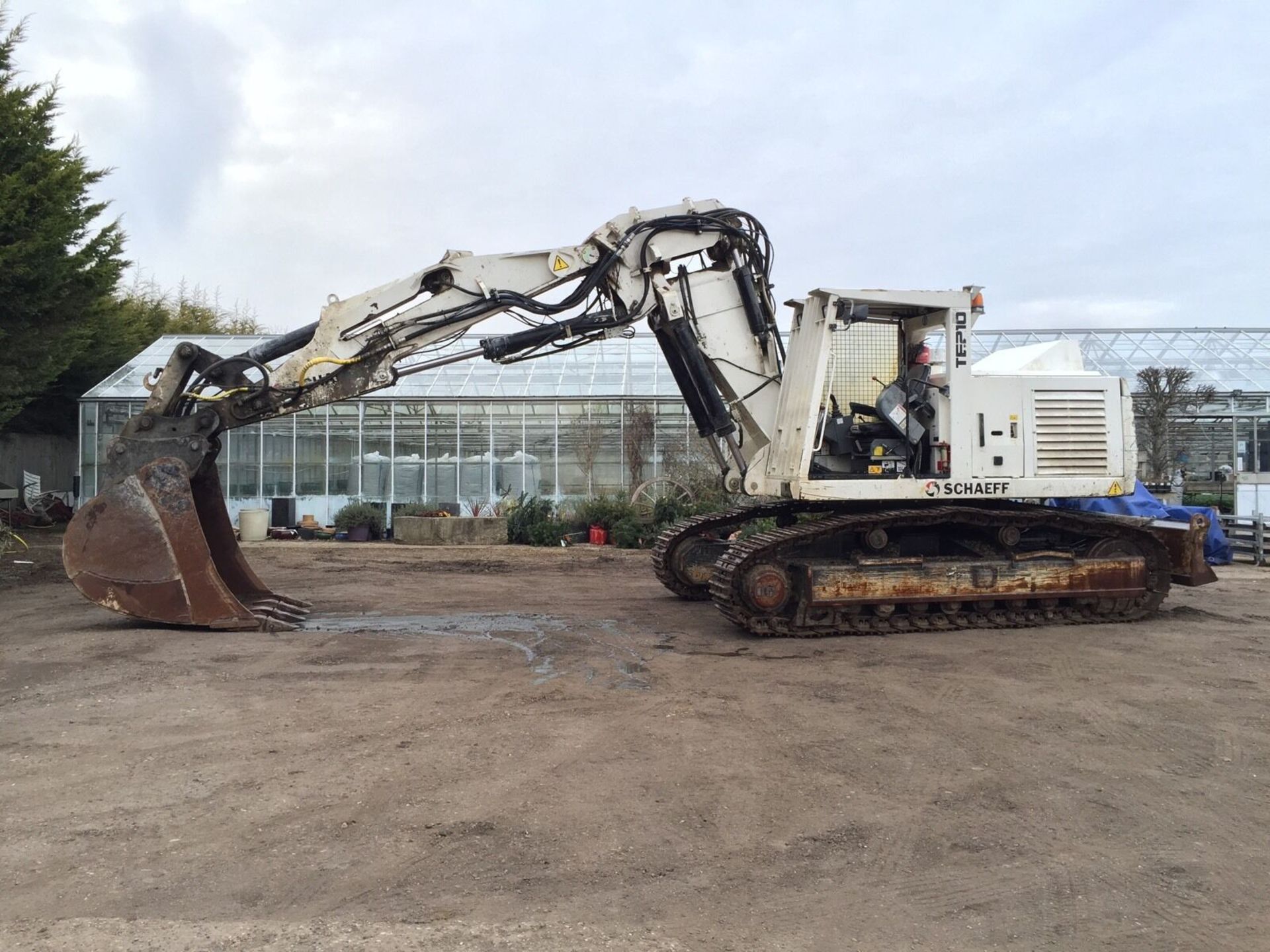 Terex TE210 Schaeff Tunnelling Excavator 2014 - Image 5 of 13