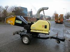 Gandini Biomatich 81 MTS Towable Wood Chipper Shredder