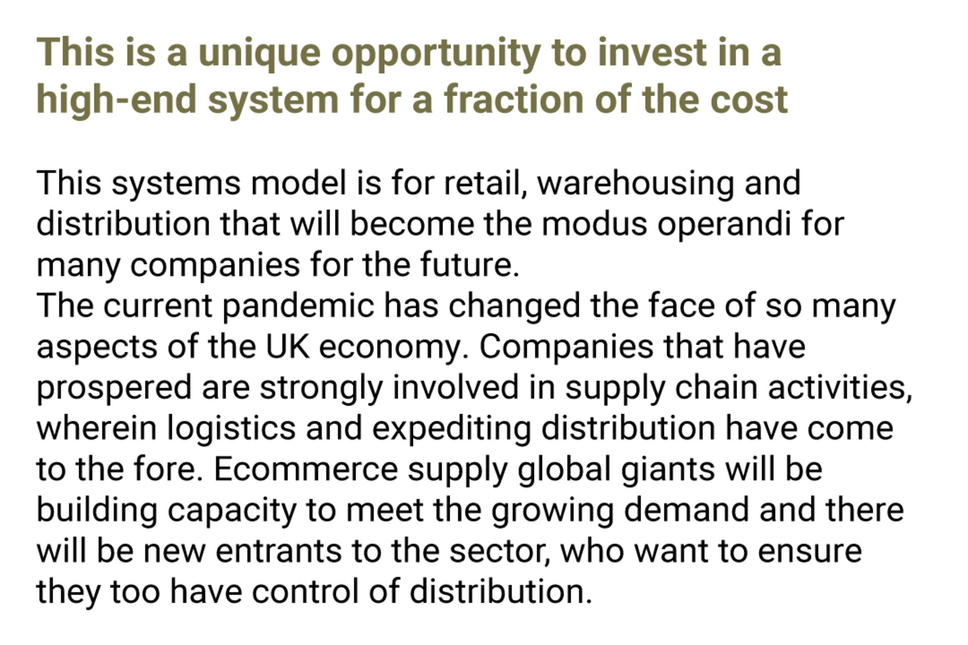 HEAVY MECHANICAL LINE ( Parcel Conveyor) SYSTEM - Image 2 of 22