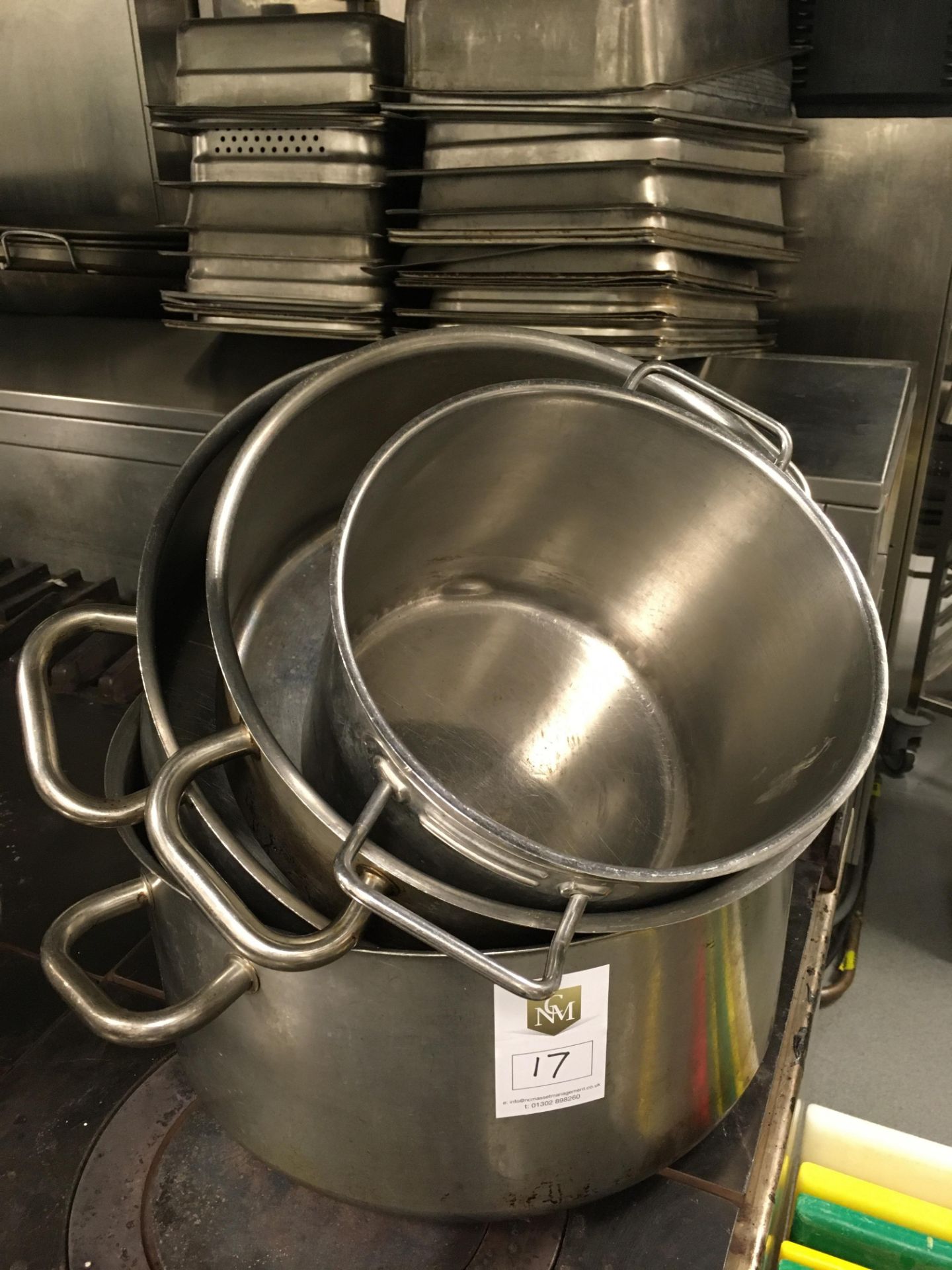 4 x Cooking Pots