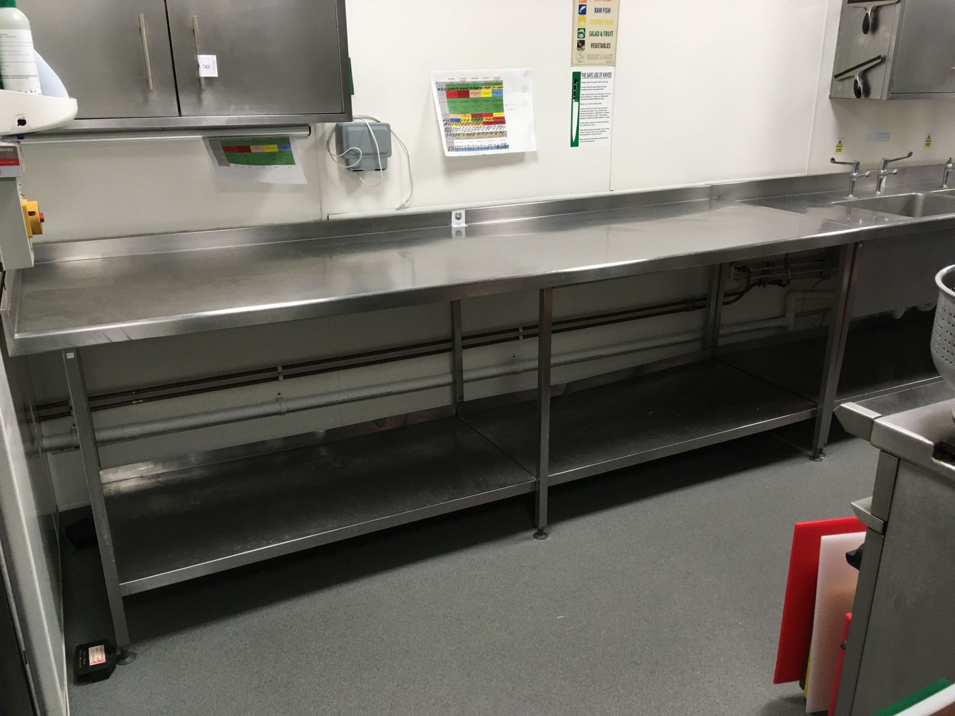 Stainless Steel Preparation Table