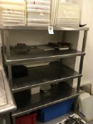 4 Tier Stainless Steel Shelving Unit