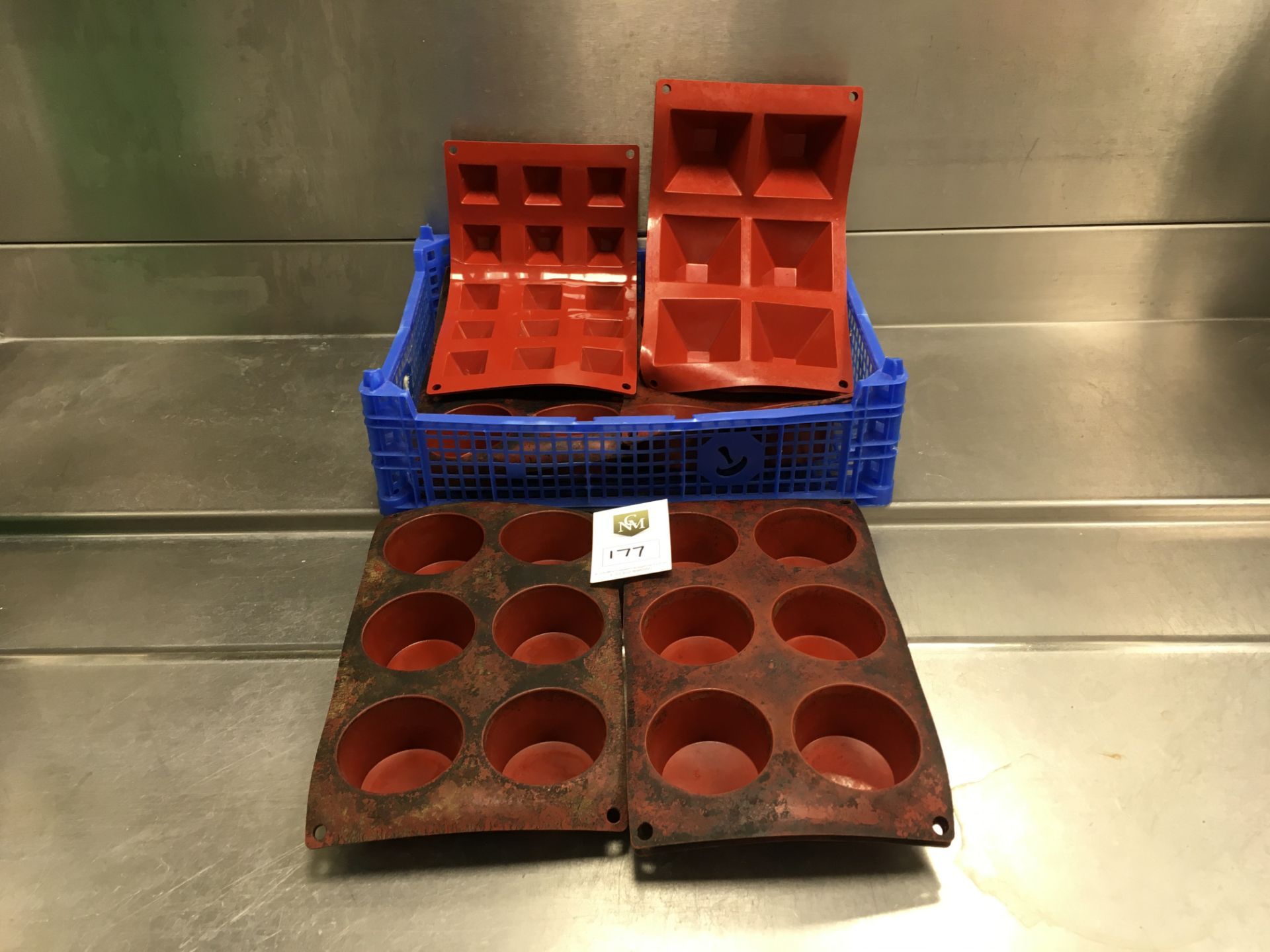 Box of Muffin Moulds