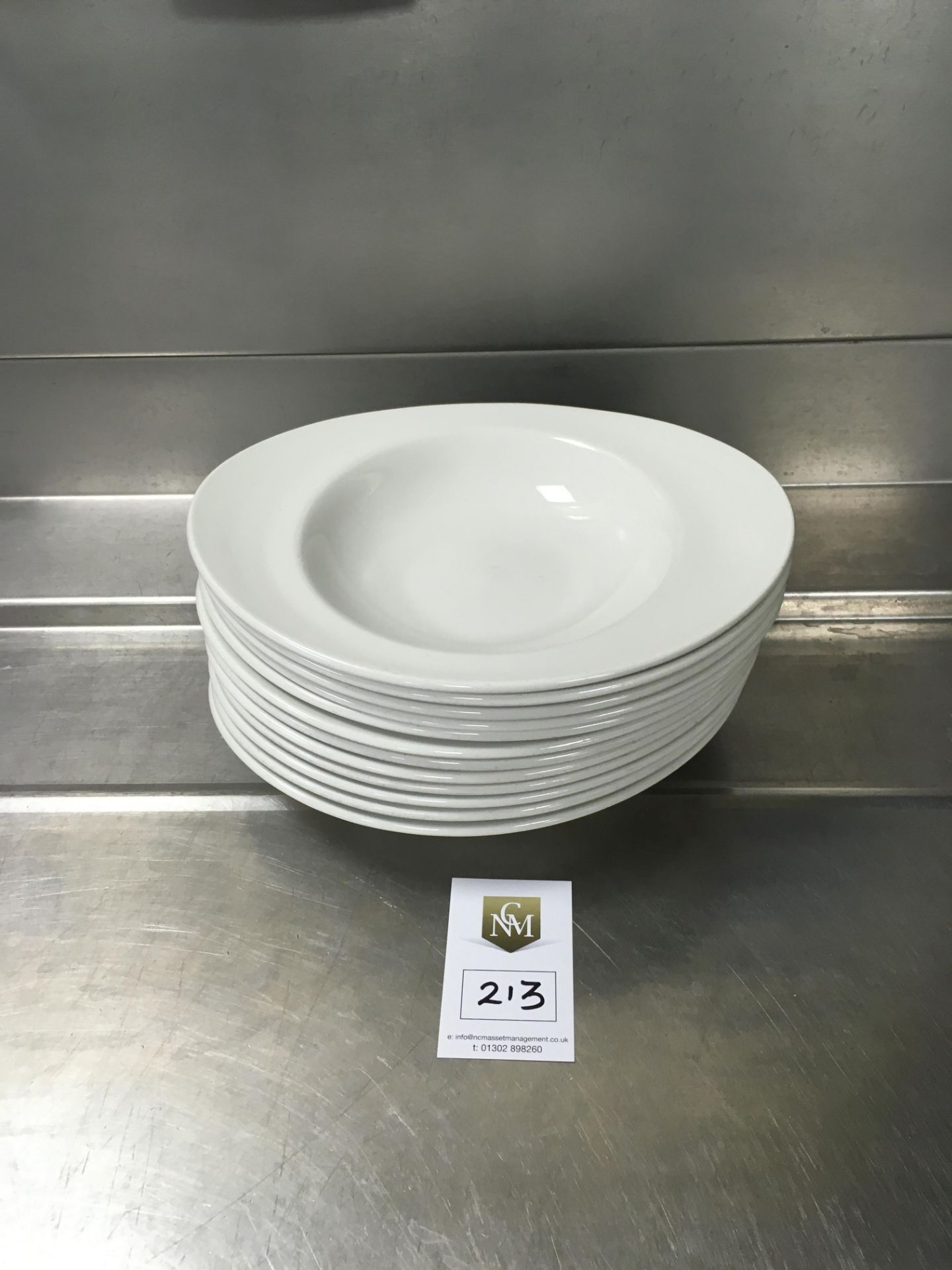 12 x Churchill Pasta Bowls