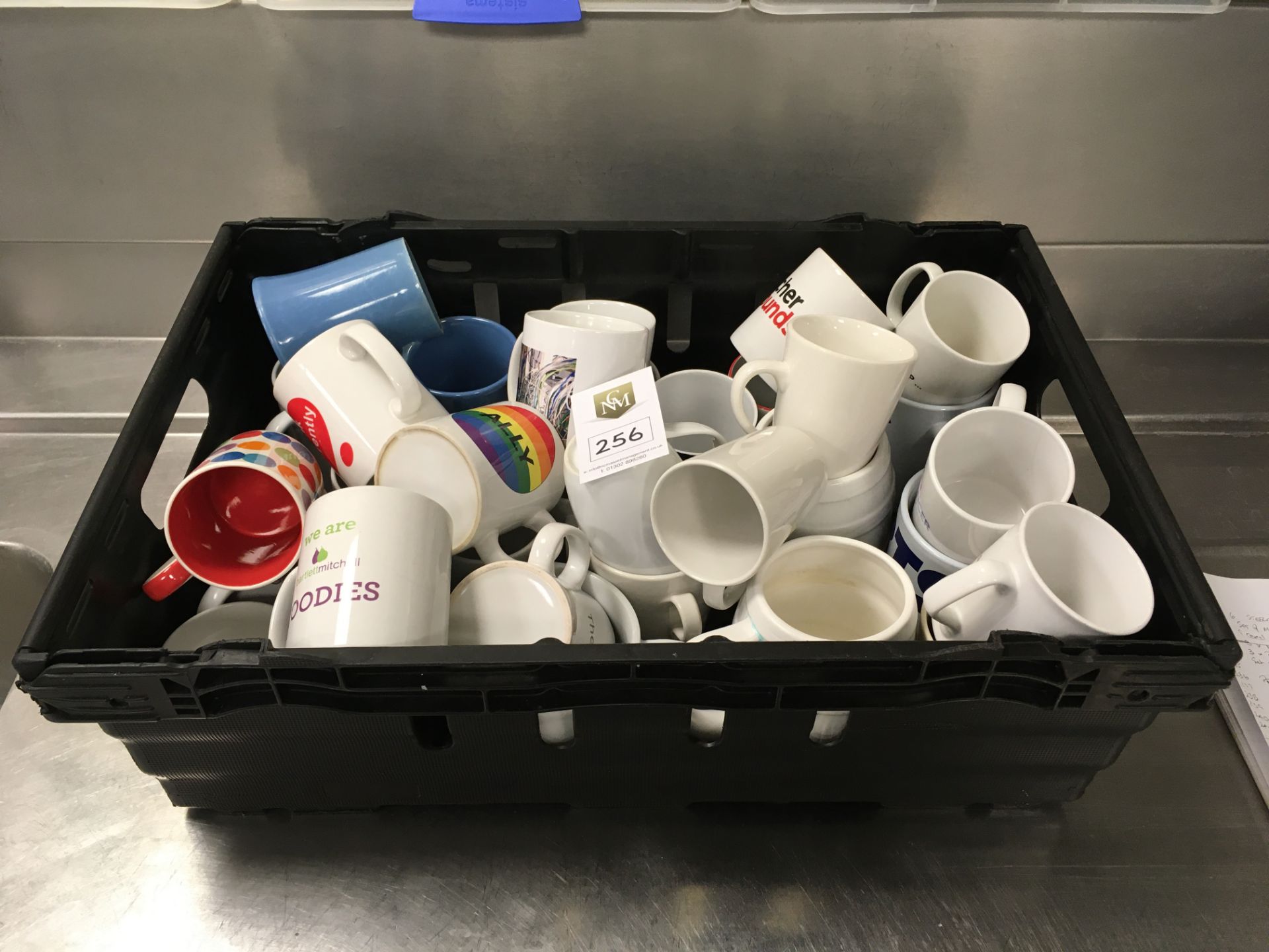 Tray of Assorted Mugs
