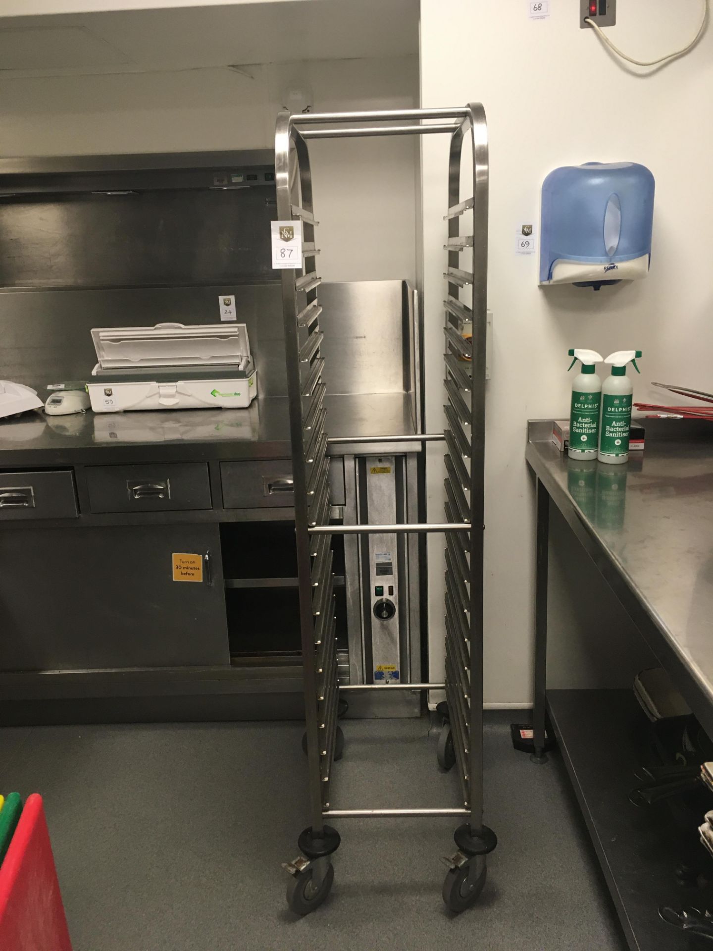 Tray Stacking Rack