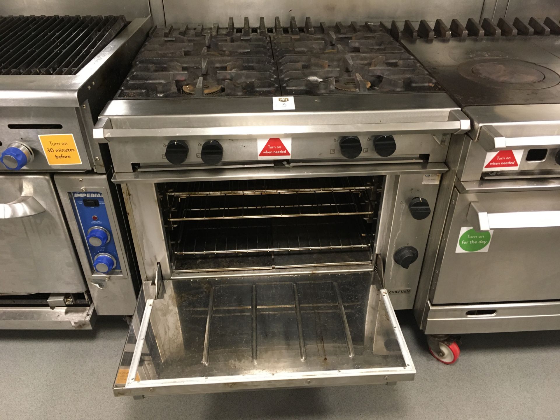 Imperial 4 Burner Gas Oven - Image 2 of 2