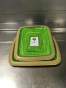 2 x Melamine Trays