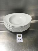 12 x Churchill Pasta Bowls