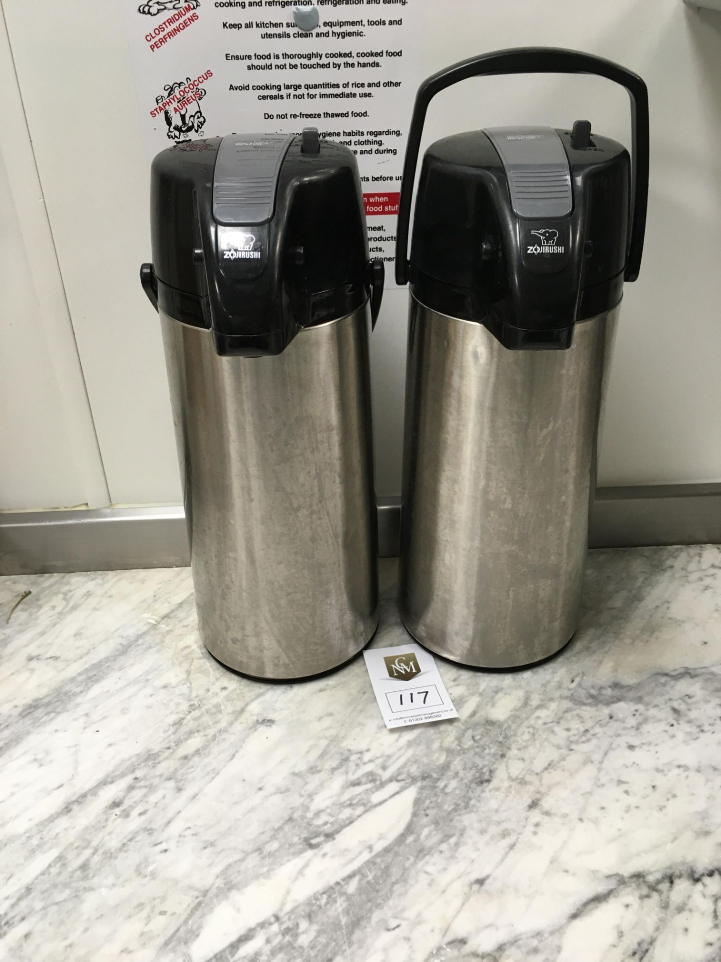 2 x Zojirushi Air Pots