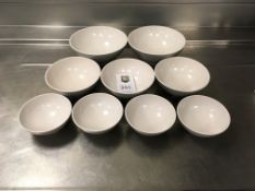 9 x Melamine Bowls