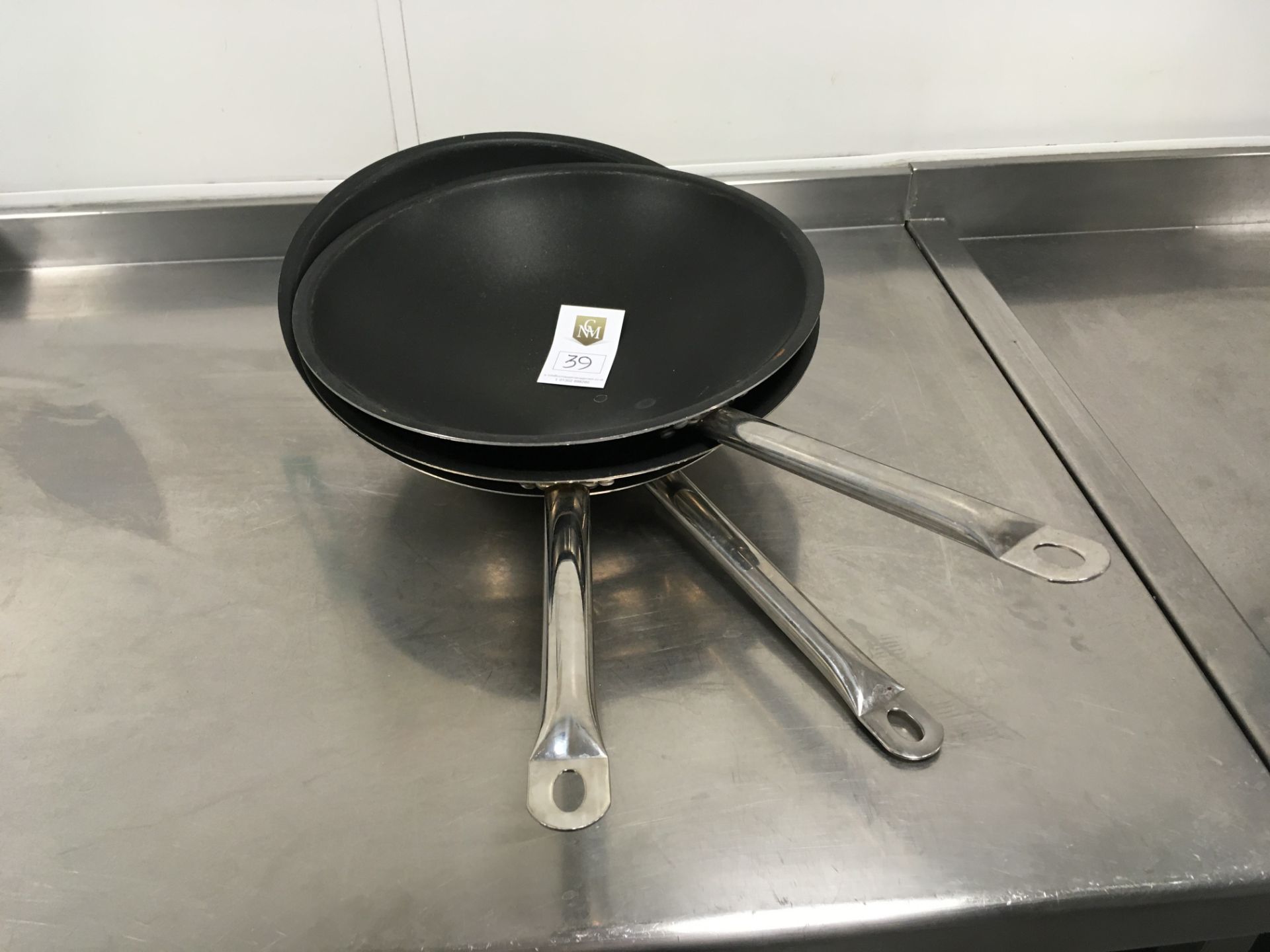 3 x Single Handle Woks