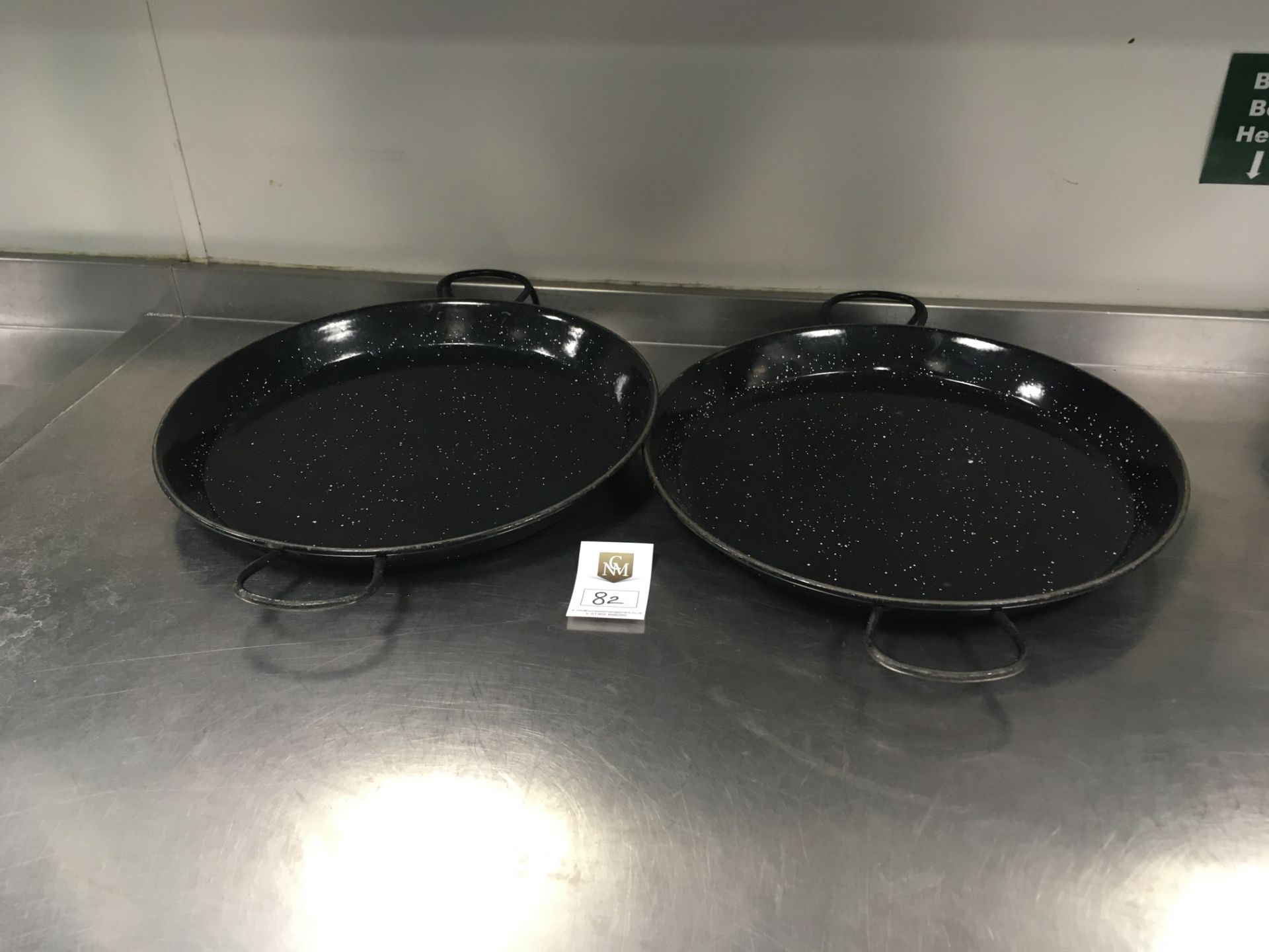 2 x Paella Pans