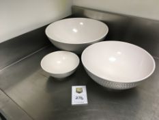 3 x Melamine Bowls