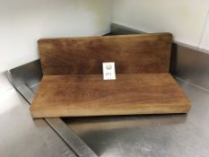 2 x Bespoke Hardwood Chopping Blocks