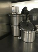 3 x Cooking Pots