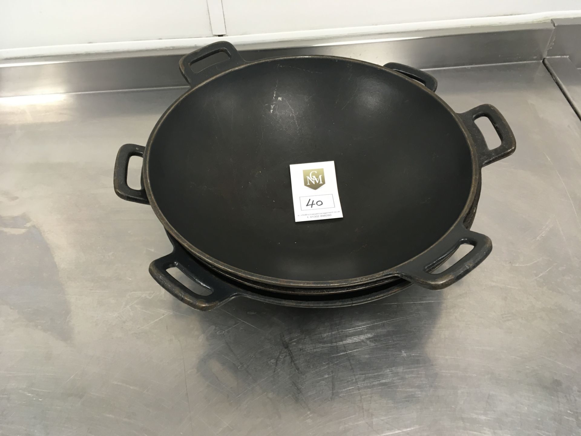 3 x AGA Cast Iron Woks