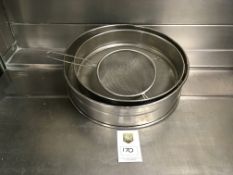 3 x Sieves