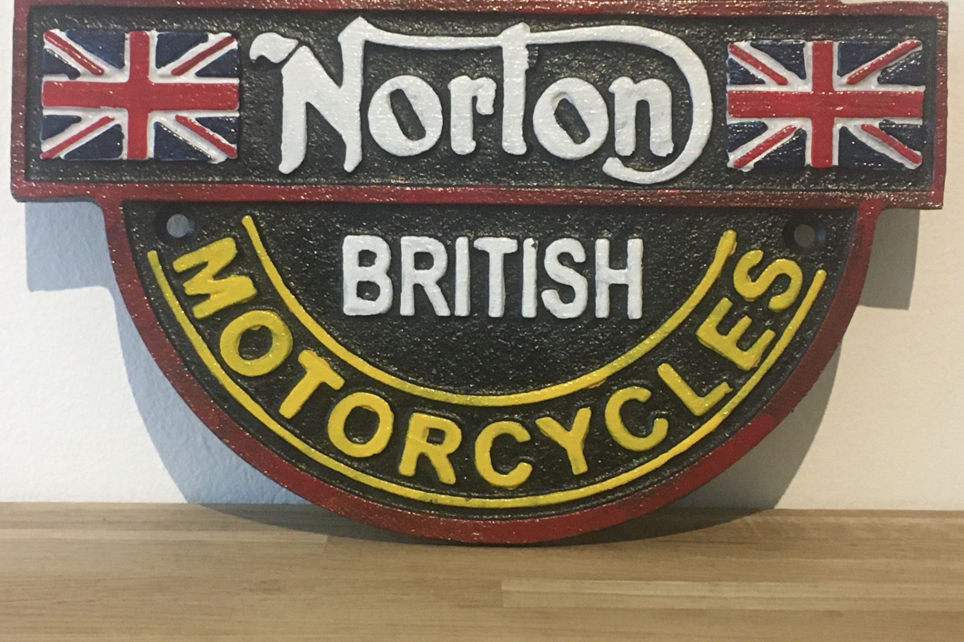 Norton Classic Wall Plaque - Image 3 of 5