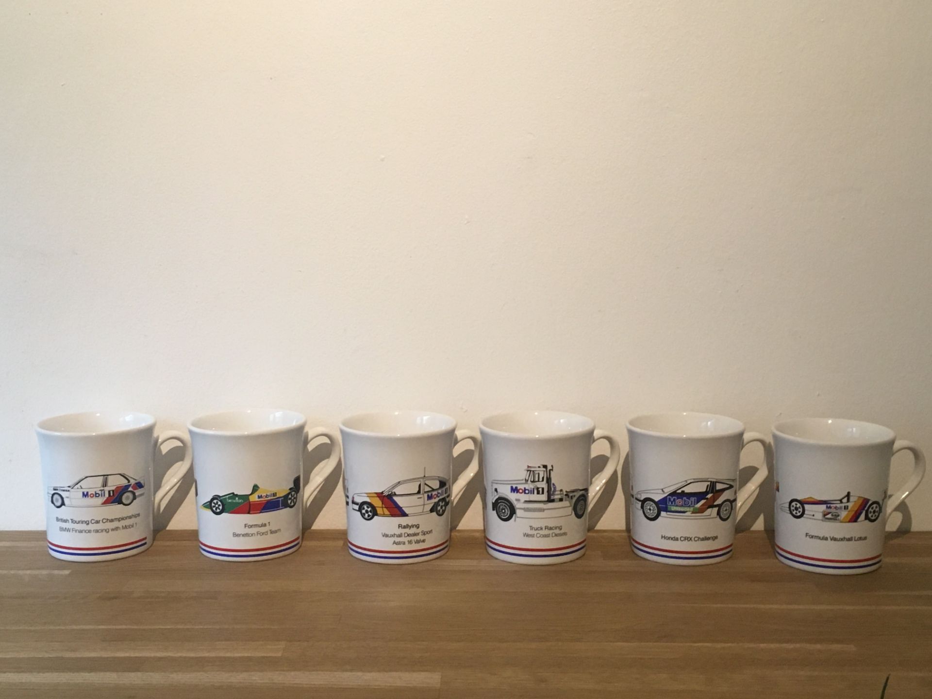 Collection Of 6 Mobil 1 Mugs In Original Presentation Box - Image 2 of 23