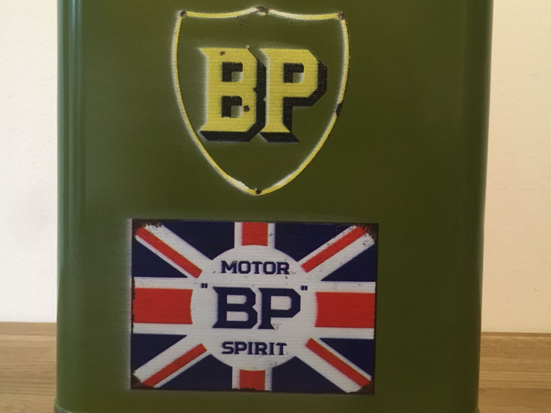 BP Motor Oil Can - Image 3 of 7