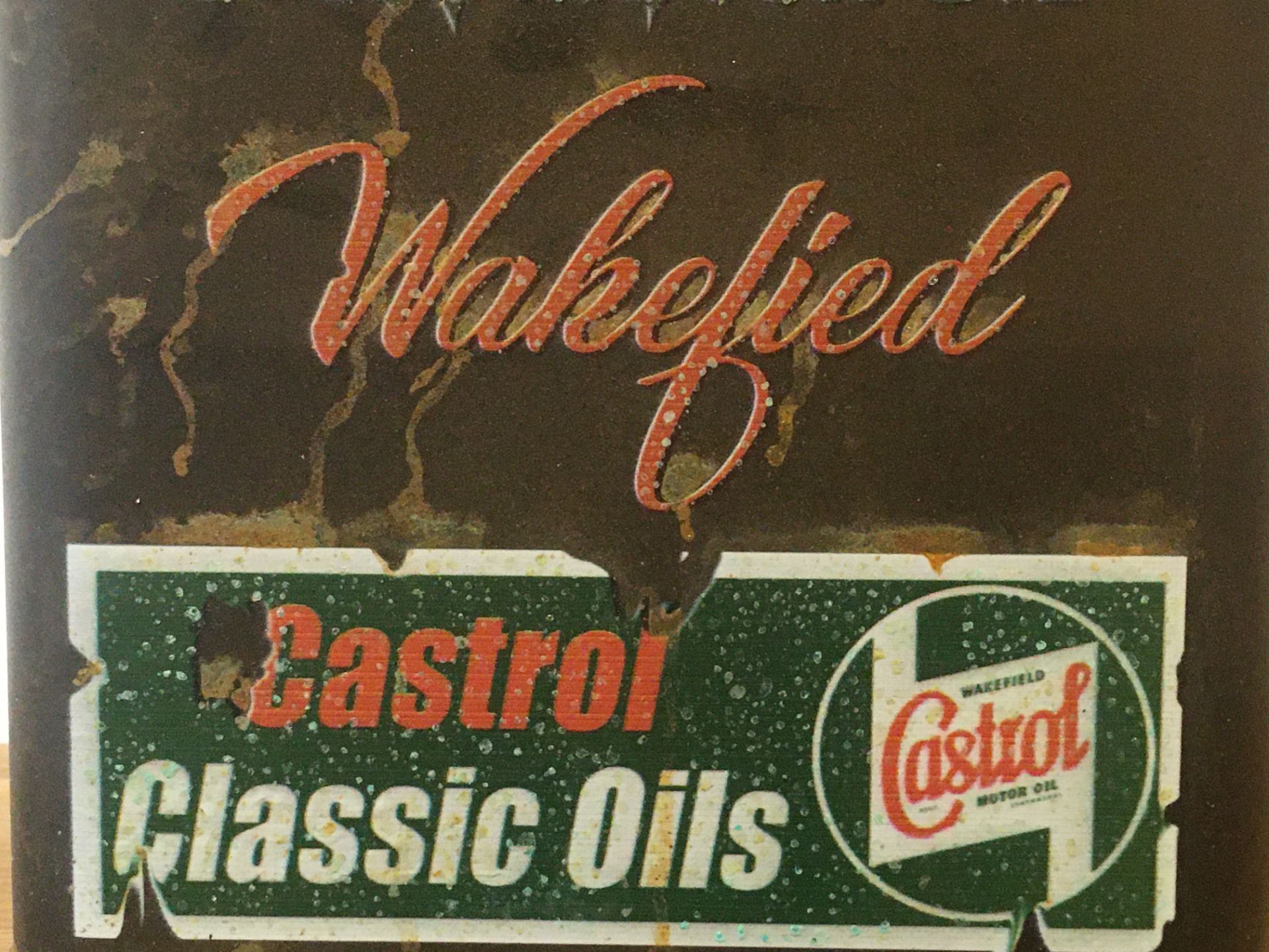 Castrol Oil Can - Image 4 of 8