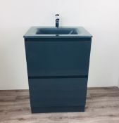 Bathroom Vanity Unit & Glass Basin Sink