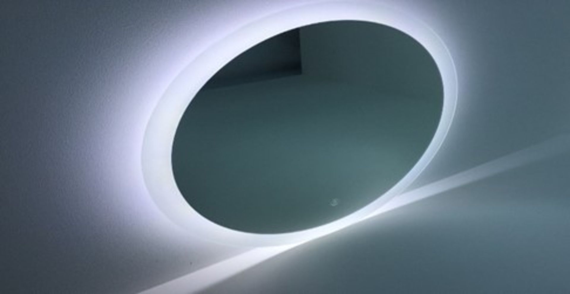 Touch Bathroom Illuminated LED Mirror - Image 2 of 2