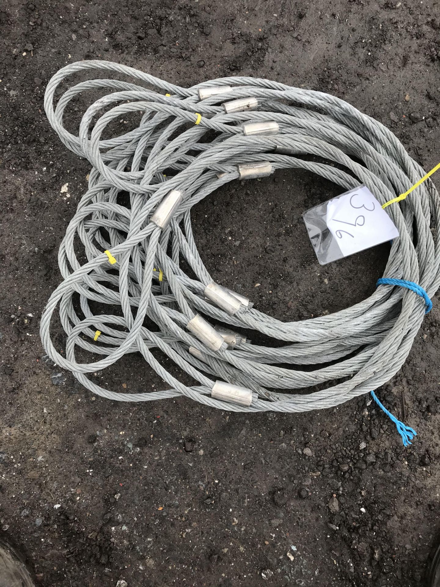 9 x 2t 3m wire rope sling