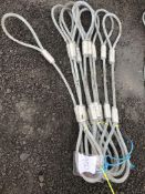 9 x 3t 1m wire rope sling