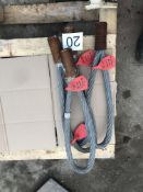 4 x M26 Wire Rope Lifting Loops SWL 12.5 tonne