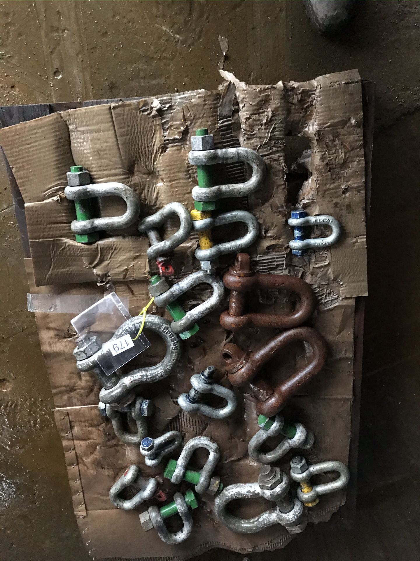 Pallet of Assorted Dee Shackles