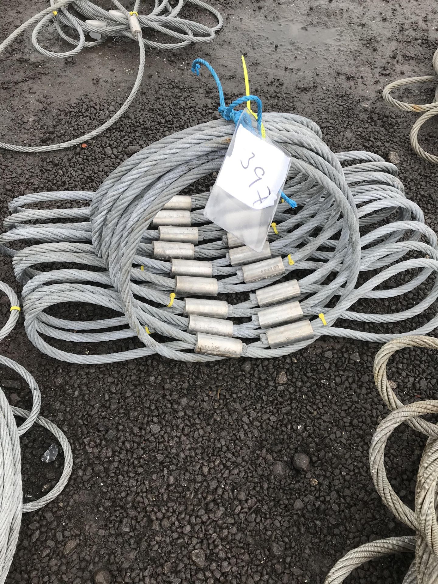 9 x 3t 2m wire rope sling