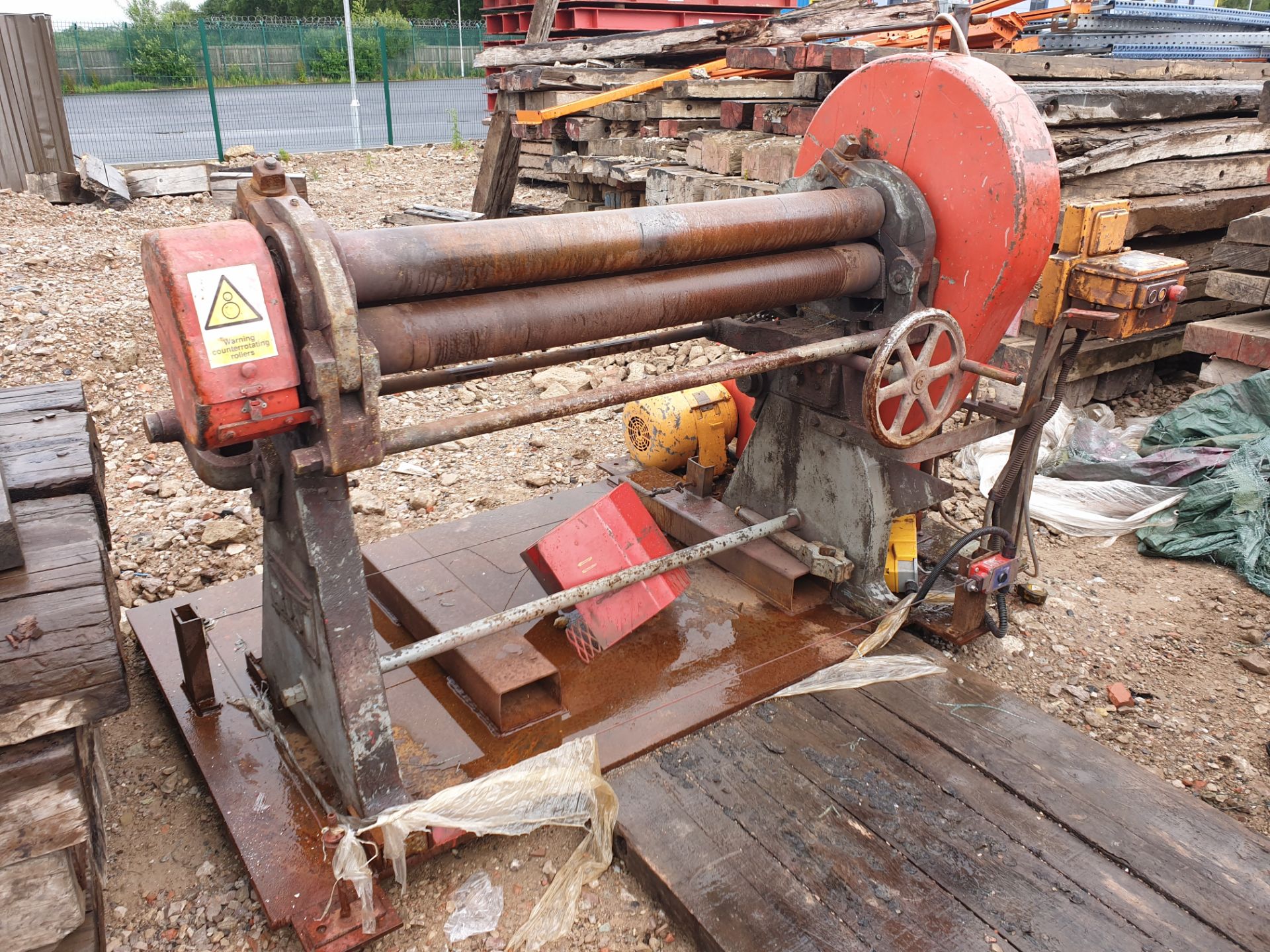 Motorised Sheet metal rollers - Image 3 of 6